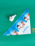Halloween pet saliva scarf dog triangle scarf cat scarf dog saliva scarf
