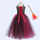 Halloween witch cos children cosplay costume