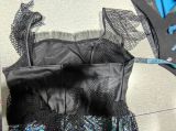 Halloween Mermaid Witch Costume Cosplay Stage Outfit Evening Dress