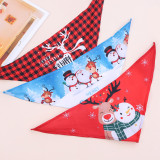 Halloween pet saliva scarf dog triangle scarf cat scarf dog saliva scarf
