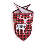 Halloween pet saliva scarf dog triangle scarf cat scarf dog saliva scarf