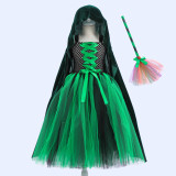 Halloween witch cos children cosplay costume