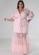 Chic Mesh Patchwork Short Sleeve Autumn Turndown Collar Button Up Plus Size Dress