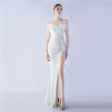 Plus Size Women Sequin Formal Party Evening Dress