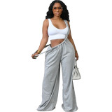 Women Hip Hop Sports Loose Casual Overalls