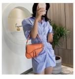 Women Vintage Braided Saddle Bag