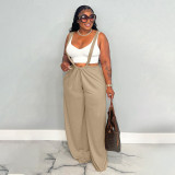 Women Hip Hop Sports Loose Casual Overalls