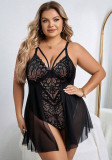 Plus size Women Lace sexy lingerie