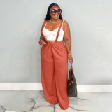 Women Hip Hop Sports Loose Casual Overalls