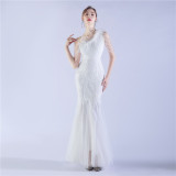 Plus Size Women Sequin Formal Party Evening Dress