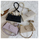 French Armpit Bag Women's Trendy Fashion Crossbody Bag Shoulder Baguette Bag