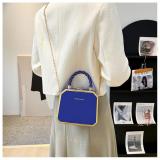 Small Bag Women's Fashion Chain Bag Hard Shell Handbag Shoulder Crossbody Box Bag