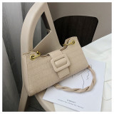 French Armpit Bag Women's Trendy Fashion Crossbody Bag Shoulder Baguette Bag