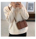 Spring Box Bag Fashion Style Small Square Bag Double Strap Single Shoulder Crossbody Bag
