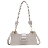 French Armpit Bag Women's Trendy Fashion Crossbody Bag Shoulder Baguette Bag