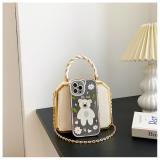 Small Bag Women's Fashion Chain Bag Hard Shell Handbag Shoulder Crossbody Box Bag