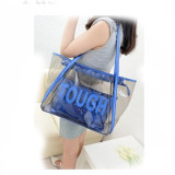 Summer Transparent Tote Bag Popular Women's Beach Bag