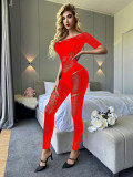 One-Piece Bodystocks Sexy Lingerie Transparent Sexy Jumpsuit