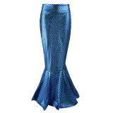 Sexy Mermaid High Waist Fishtail Skirt