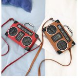 Radio Bag Box Shoulder Crossbody Bag Creative Style Funny Handbag For Women