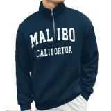 Men's Half-Zip Loose Casual Stand Collar Top