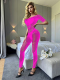 One-Piece Bodystocks Sexy Lingerie Transparent Sexy Jumpsuit