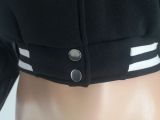 Women's Fashion Casual Jackets Embroidered Baseball Coats