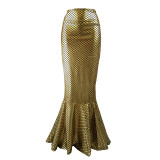 Sexy Mermaid High Waist Fishtail Skirt