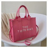 Women Printed Simple Letter Hand Shoulder Crossbody Bag