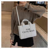 Women Printed Simple Letter Hand Shoulder Crossbody Bag