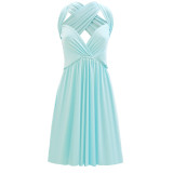 Women Sexy Backless Lace-Up Dress