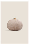 Women Formal Party Pleated Sequin Shoulder Hand Crossbody Bag