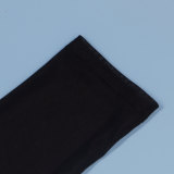 Women Sexy Patchwork Beaded Lace-Up Long Sleeve Crop Top and Shorts Two-piece Set