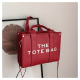 Women Printed Simple Letter Hand Shoulder Crossbody Bag