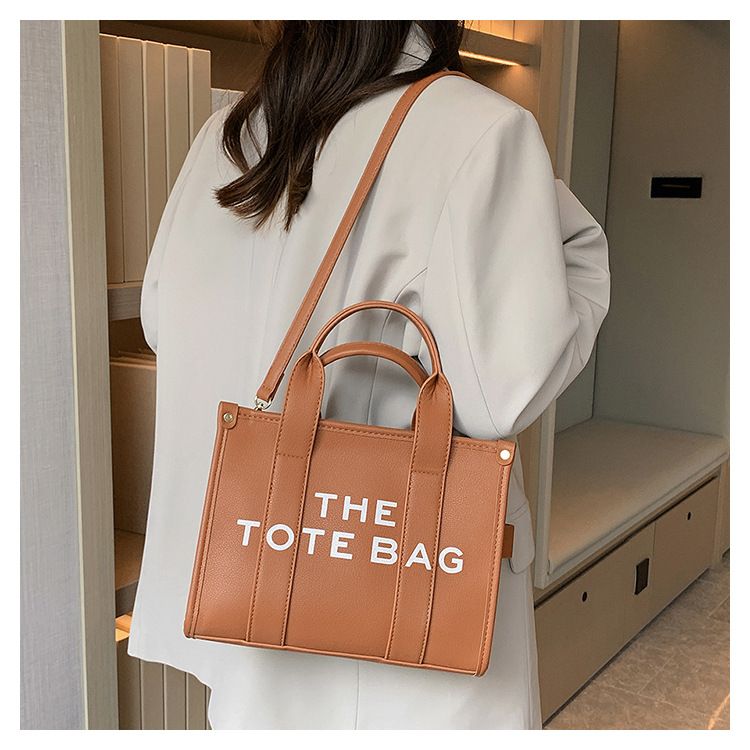 Printed Simple Letter Crossbody Handbag for Casual Use