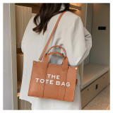 Women Printed Simple Letter Hand Shoulder Crossbody Bag
