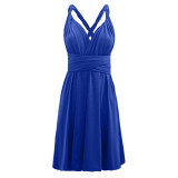 Women Sexy Backless Lace-Up Dress