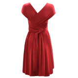 Women Sexy Backless Lace-Up Dress