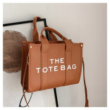 Women Printed Simple Letter Hand Shoulder Crossbody Bag