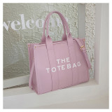 Women Printed Simple Letter Hand Shoulder Crossbody Bag