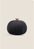 Women Formal Party Pleated Sequin Shoulder Hand Crossbody Bag