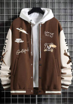 Men's Baseball Uniform Jacket Spring And Autumn Trendy American High Street Young Men's Loose Casual Coat Men's Baseball Uniform Jacket Spring And Autumn Trendy American High Street Young Men's Loose Casual Coat