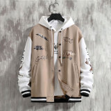 Men's Baseball Uniform Jacket Spring And Autumn Trendy American High Street Young Men's Loose Casual Coat