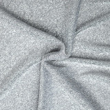 Women's One-Shoulder Elegant Plus Size Solid Color Dress