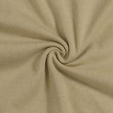 Women Solid Casual Slash Shoulder Top and Pant Two-piece Set