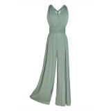 Women Crossover Sleeveless Jumpsuit