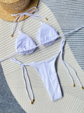 Women Sexy Flower Bikini Swimwear Two Pieces