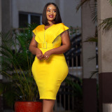 Women's  Sleeveless Slim Waist Bodycon Fashion Dress