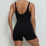 Butt Lift One-Piece Yoga Suit Sports Stretch Tight Fitting One-Piece Tight Fitting Jumpsuit