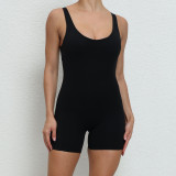 Butt Lift One-Piece Yoga Suit Sports Stretch Tight Fitting One-Piece Tight Fitting Jumpsuit